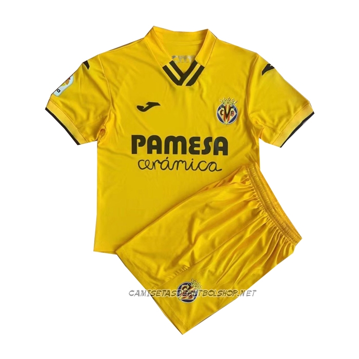 Camiseta Primera Villarreal 21-22 Nino